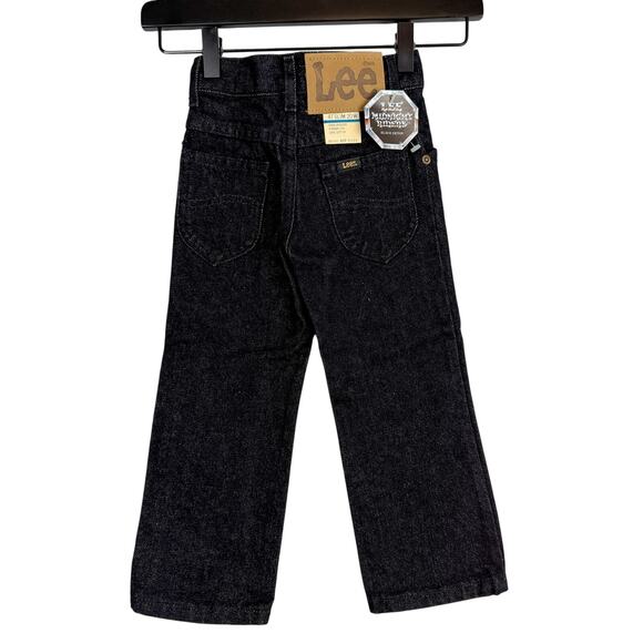 NWT Vintage Lee Jeans Boys 4T Slim 20W Midnight Riders USA Cotton - Picture 1 of 9